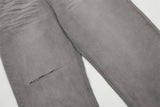 Fashion American Ripped Wide-leg Jeans Men - WOMONA.COM