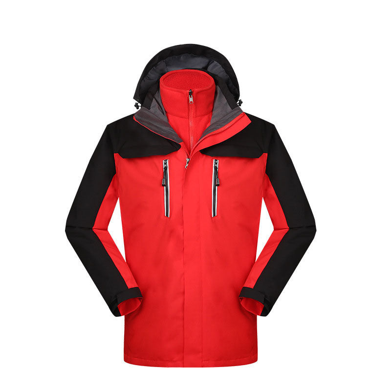 Outdoor Shell Jacket Coral Velvet For Male - WOMONA.COM