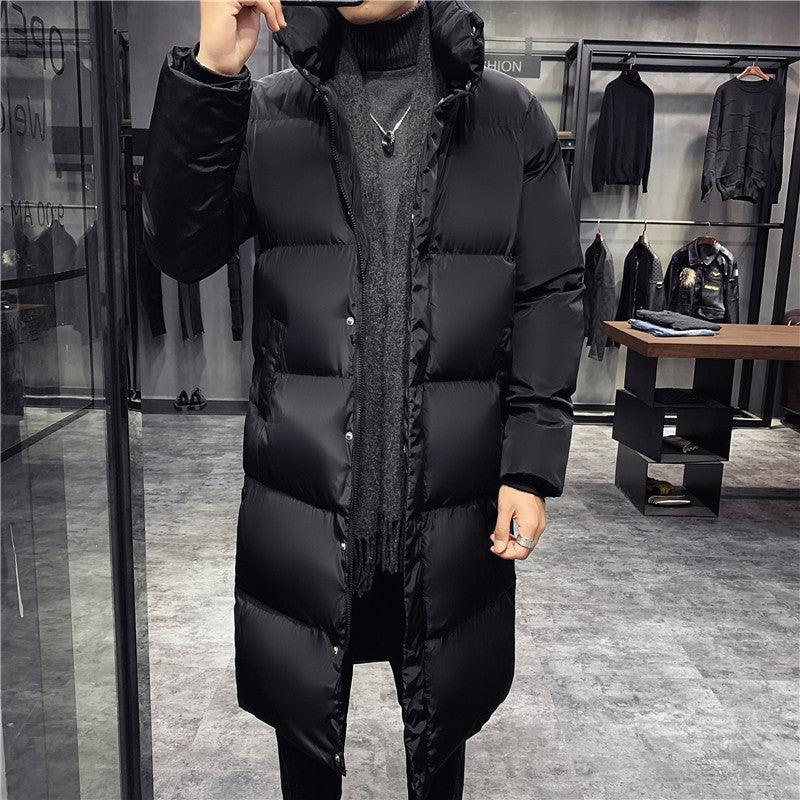Men's Casual Thick Standing Collar Cotton Jacket - WOMONA.COM