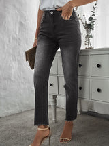 Washed Jeans For Women - WOMONA.COM