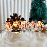 Christmas Christmas Snowman Modeling Decorative String Lights - WOMONA.COM