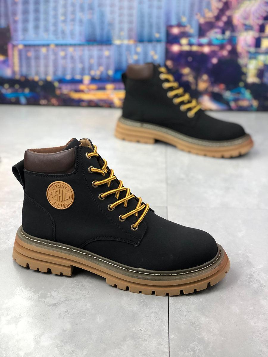 Martin Boots Fashion Brand Casual Men British - WOMONA.COM