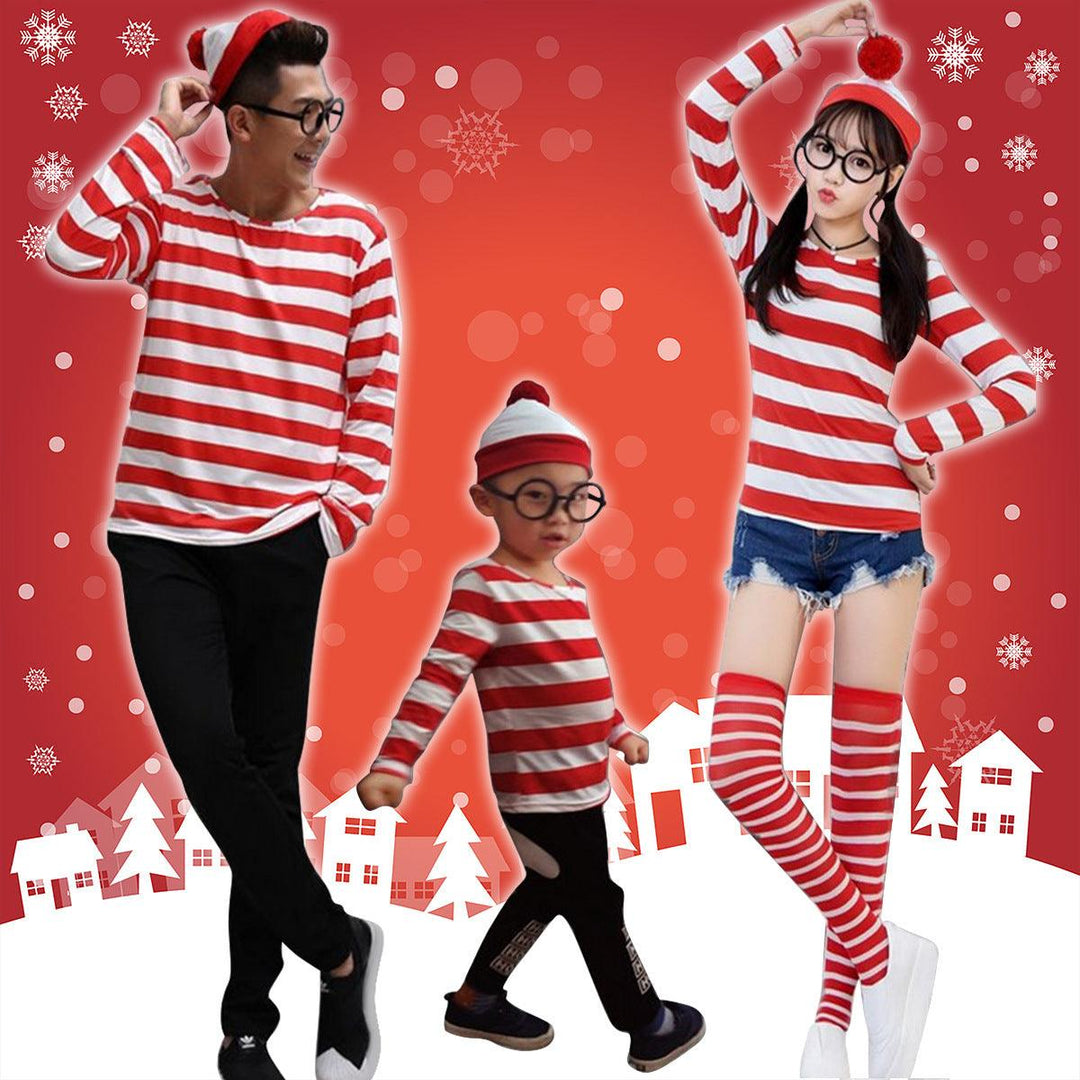 Parent-Child Outfit Christmas Cosplay Clothes - WOMONA.COM