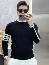 Fashion Trendy Long-sleeve Sweater Men - WOMONA.COM