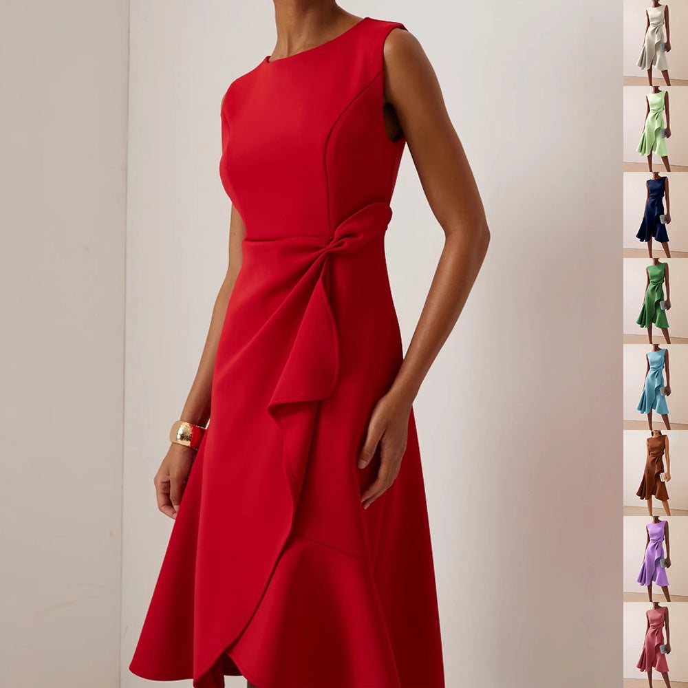 Women's bow-detail sleeveless maxi dress – product image 1