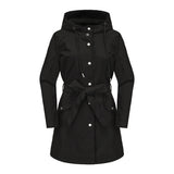 Spring And Autumn New Hooded Waterproof Coat - WOMONA.COM