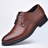 Black Shoes With Pointed Toe For Men - WOMONA.COM