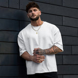 Fashion Loose Sports Short Sleeve Men - WOMONA.COM