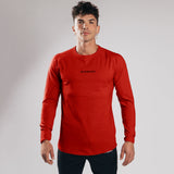 Slim Fit Elastic Cotton Long Sleeve T-shirt Underlay - WOMONA.COM