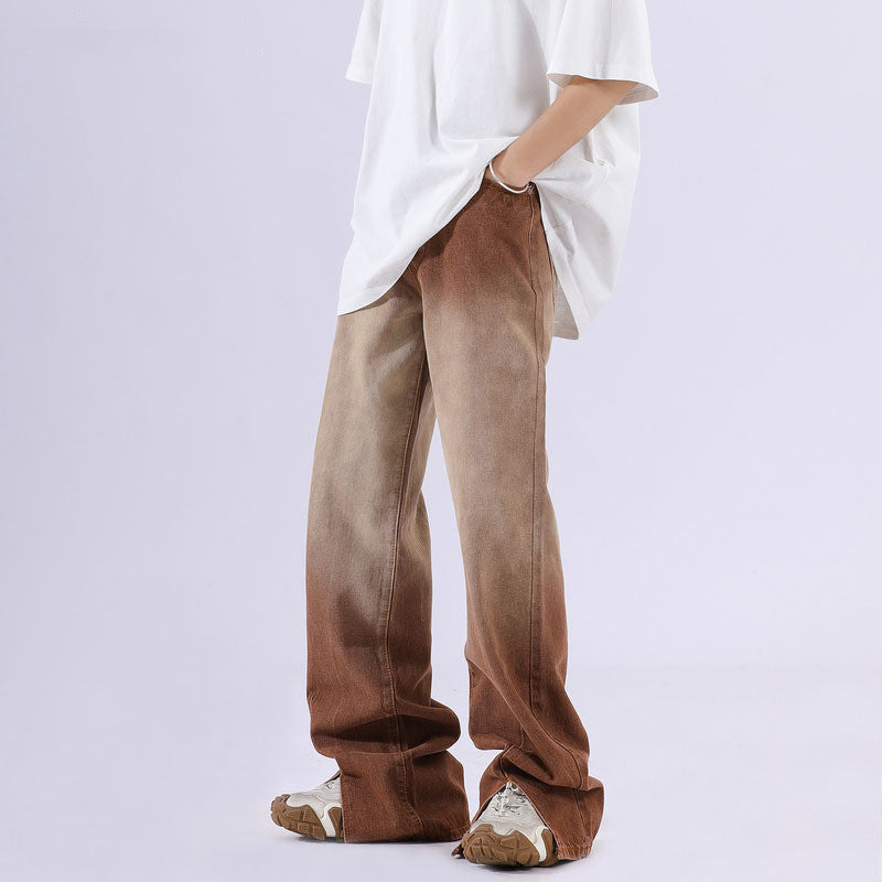 TKPA American Vintage Gradient Brown Jeans Casual