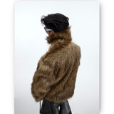 Small Profile Anti Mink Fur Coat