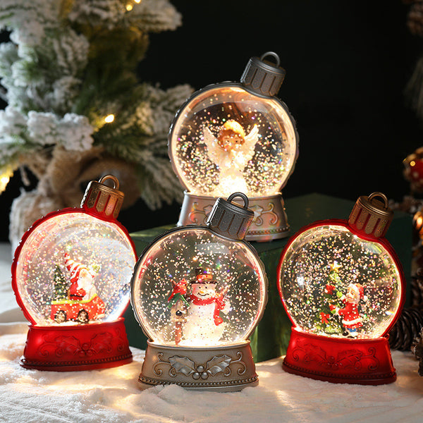 Christmas Holiday Decorations Luminous Simulation Flat Light - WOMONA.COM