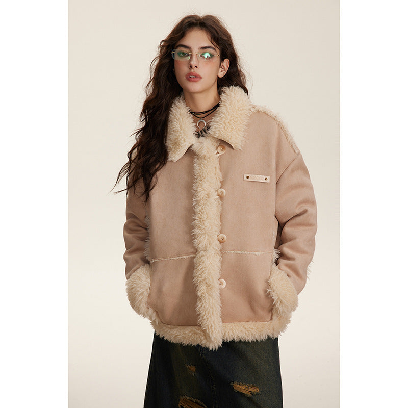 Cotton-padded Clothes Retro Loose Cotton Coat - WOMONA.COM