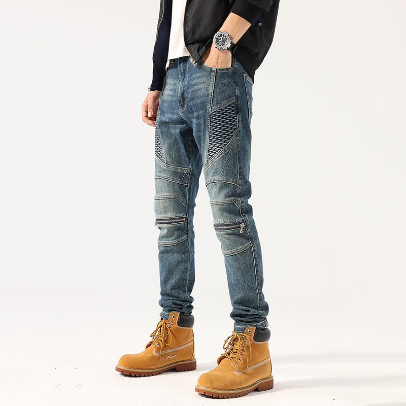 Herrenmode Street Slim Fit Jeans Lässig