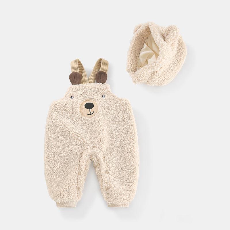 Baby Jumpsuit Autumn And Winter Plus - WOMONA.COM