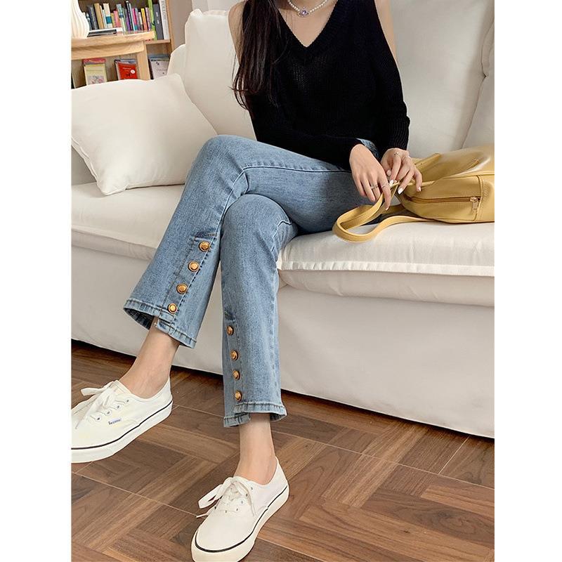 High Waist Slimming Retro Jeans For Women - WOMONA.COM