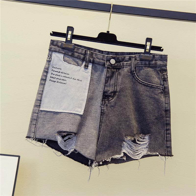 Plus Size Women's Denim Shorts For Women - WOMONA.COM