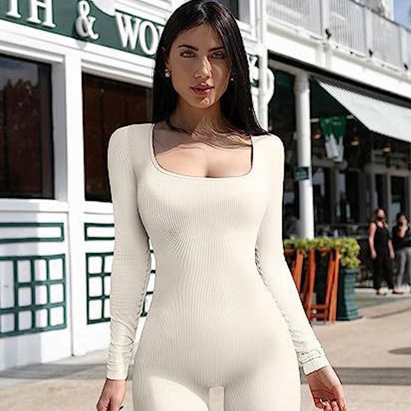 Women's Yoga Sports Fitness Jumpsuit - WOMONA.COM