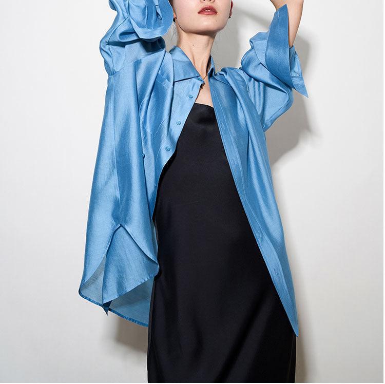 Tencel Sun Protection Cardigan Shirt For Women - WOMONA.COM