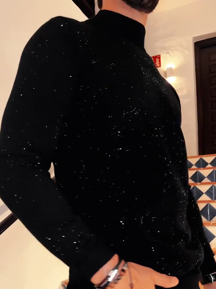 Men's Sequin Long-Sleeve Top – product image 1
