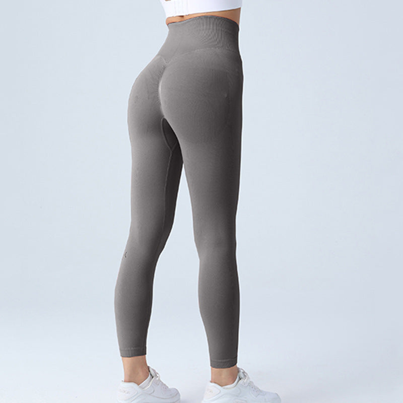 Seamless Leggings Yoga Pants Tummy Control Workout Running Yoga - WOMONA.COM