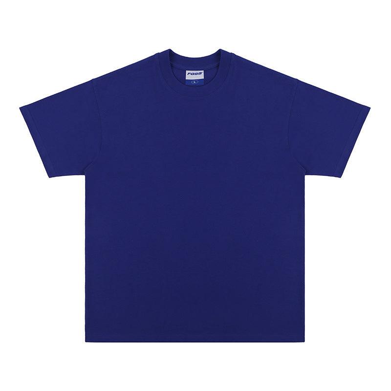 Cotton Solid Color T-shirt For Men And Women - WOMONA.COM