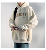 Men's Letter Printing Loose Pullover Top