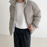 Plush And Thick Bread Jacket For Warm Couples - WOMONA.COM