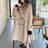 Autumn And Winter Woolen Woolen Coat