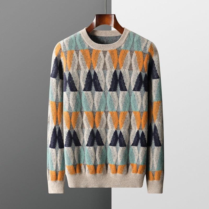 Cashmere Knitted Bottoming Shirt - WOMONA.COM