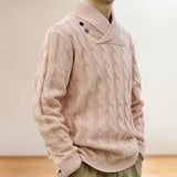 Menswear Thin Pullover Sweater Slim Fit - WOMONA.COM