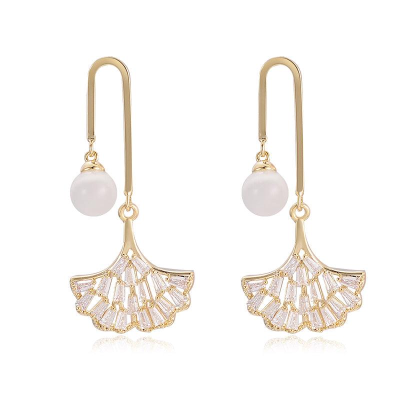 Niche Design Irregular Earrings - WOMONA.COM