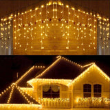 Remote Control Christmas Holiday Lights String - WOMONA.COM