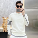 Fashion Trendy Long-sleeve Sweater Men - WOMONA.COM