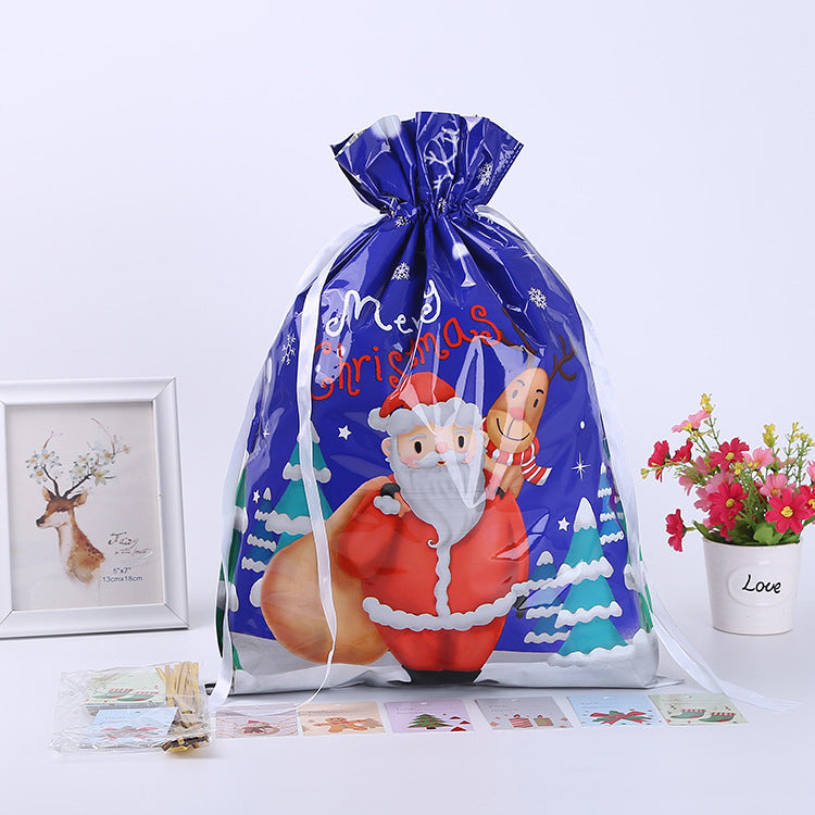 New Style Drawstring Gift Christmas Gift Bag - WOMONA.COM