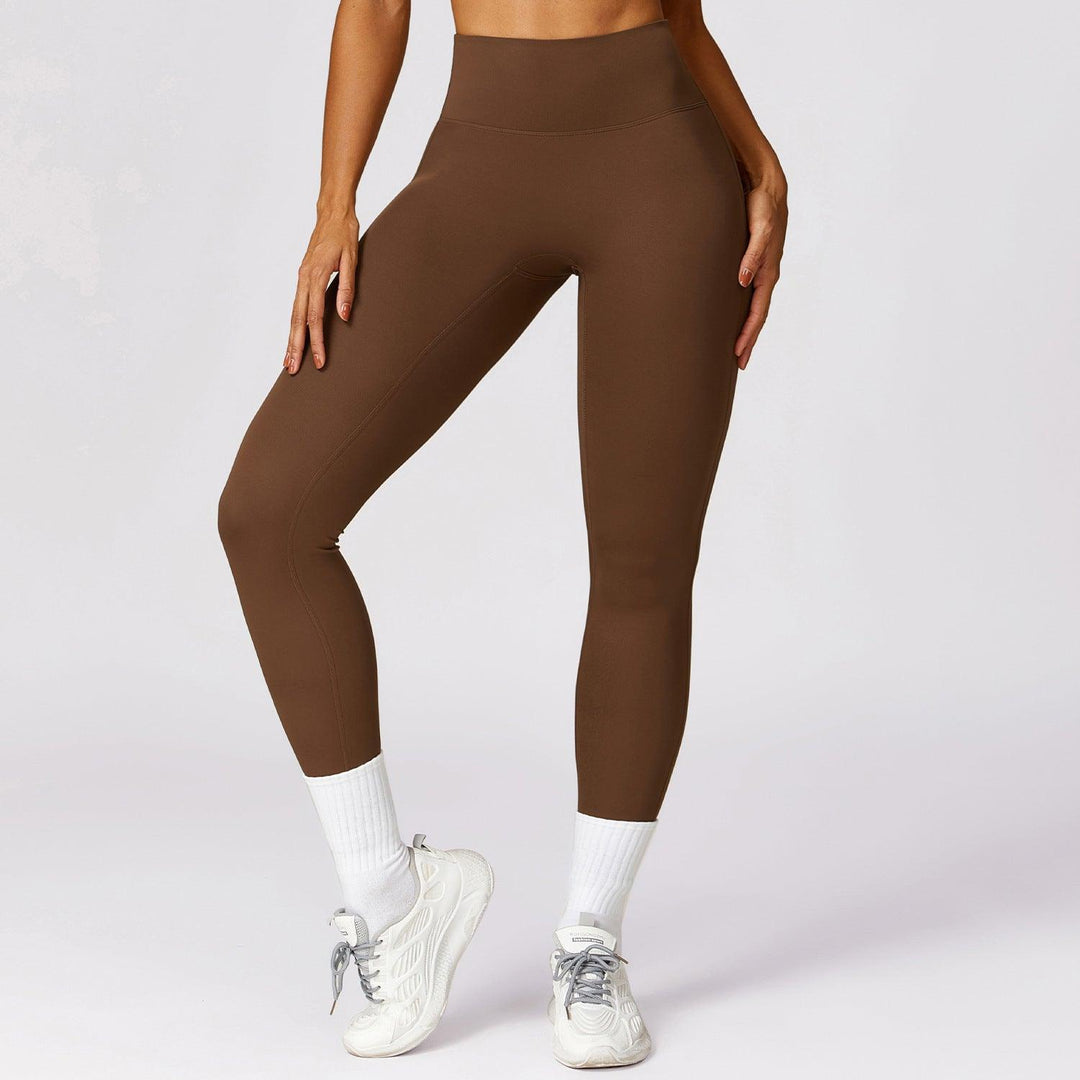 Quick-drying Nude Feel Hip Raise Yoga Pants - WOMONA.COM