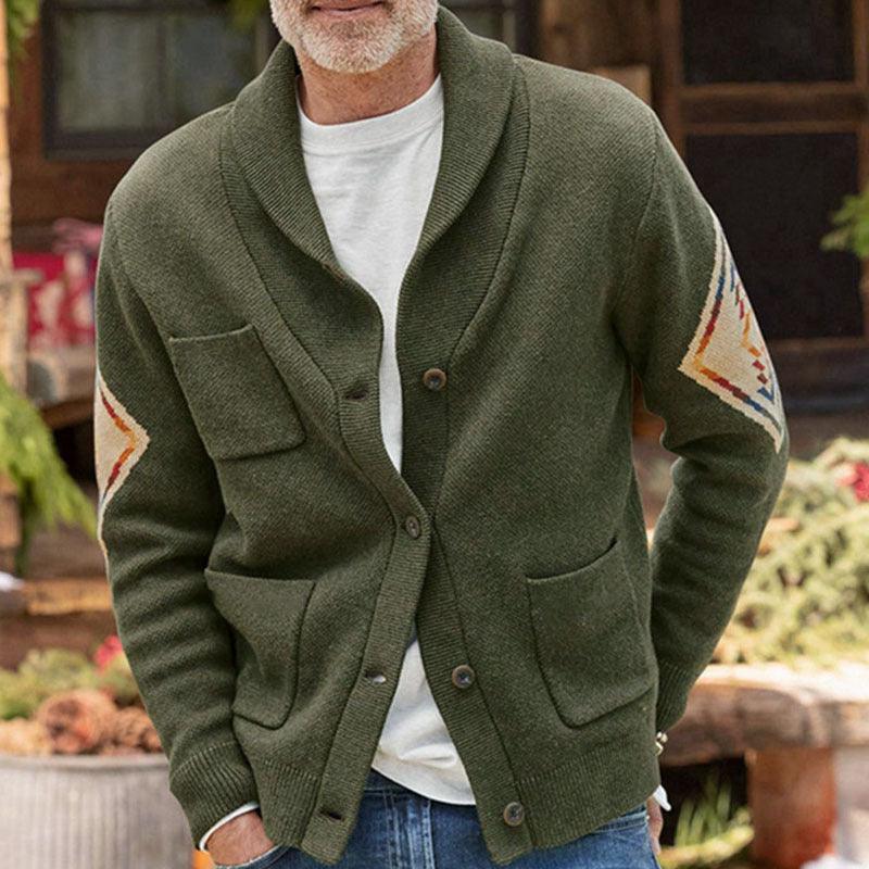 Long-sleeved Thickened Cardigan Sweater Coat - WOMONA.COM
