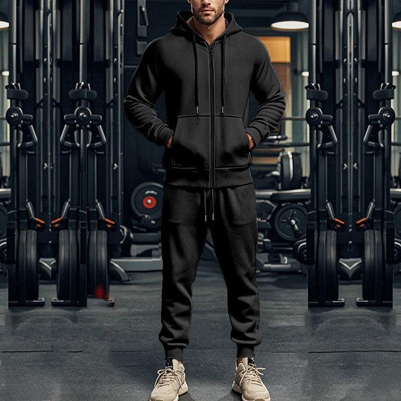 Casual Suit Fleece Warm Two-piece Set - WOMONA.COM
