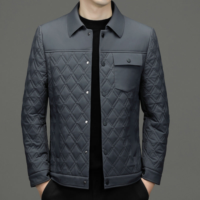 Men's Simple Casual Cotton-padded Jacket