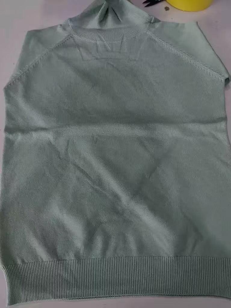 Women's Raglan Turtleneck Sweater - WOMONA.COM
