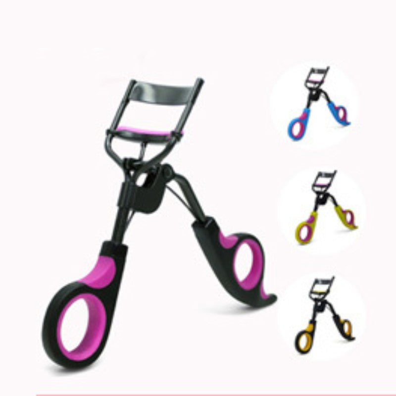 Semi-arc Steel Tooth Brow Groomer Eyelash Curler - WOMONA.COM