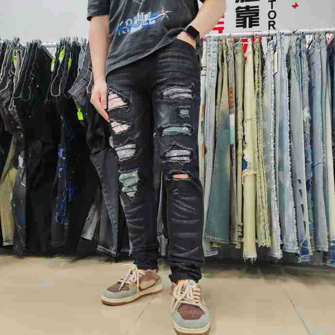 High Street Jeans Fashion Brand Men - WOMONA.COM