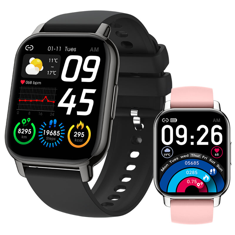 Smart Watch Bluetooth Call Heart Rate Blood Pressure - WOMONA.COM