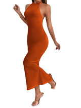 Women's Fashionable Slim-fit Long Dress - WOMONA.COM