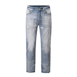 Hip Hop High Street Ripped Style Jeans - WOMONA.COM