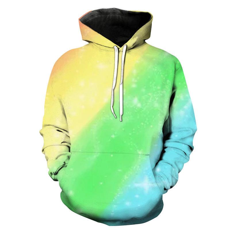 Autumn And Winter Art Graffiti 3D Digital Printing Sweater - WOMONA.COM