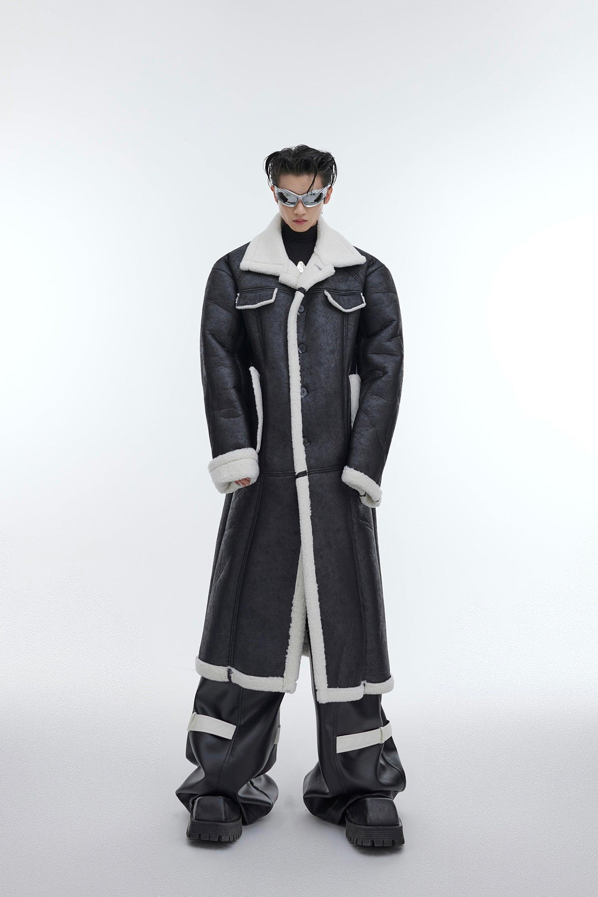 Thickened Lamb Fleece Coat For Men - WOMONA.COM