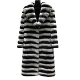 Versatile Standing Collar Fur Jacket