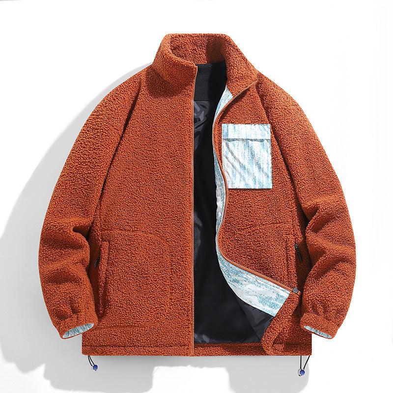 Outdoor Lambswool Jacket Men's - WOMONA.COM