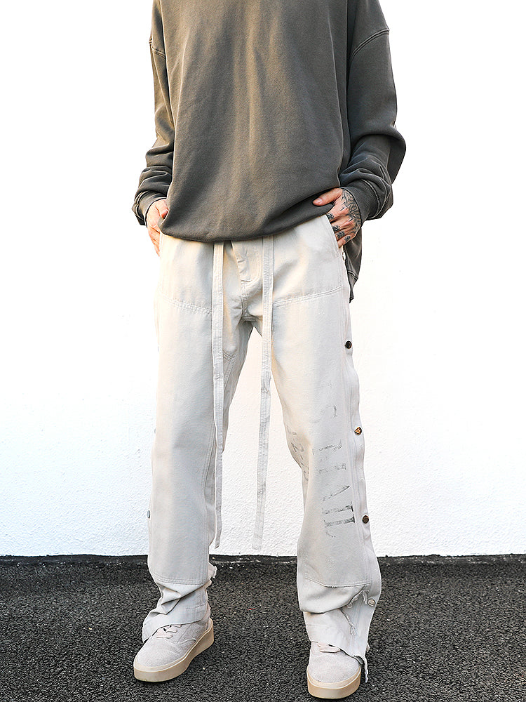 High Street Style All-match Casual Pants Men - WOMONA.COM